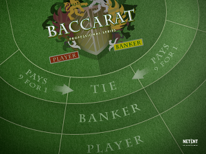 iPad Baccarat spel